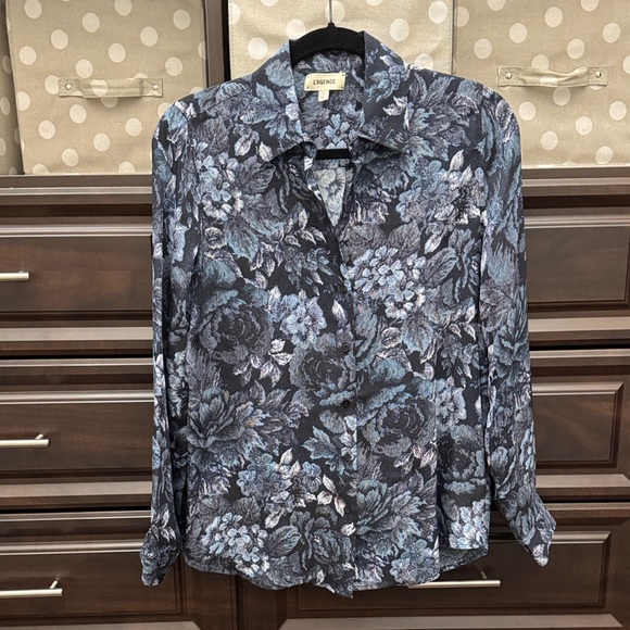 L’AGENCE silk blouse, NWOT - Picture 1 of 2